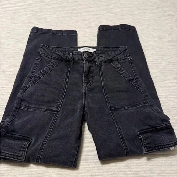 Black Hidden Brand Cargo Pants from Buckle - Picture 3 of 8